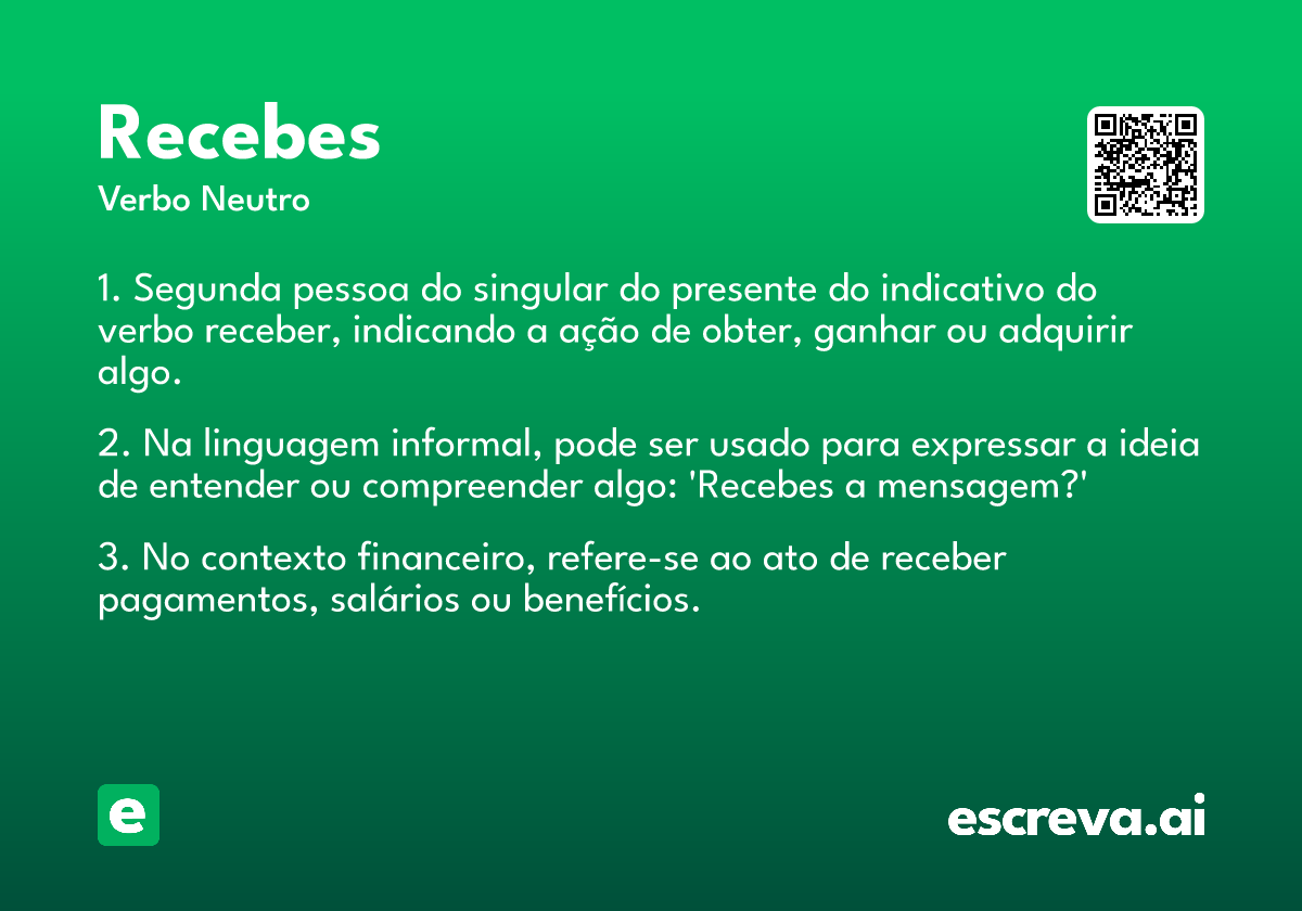 recebes