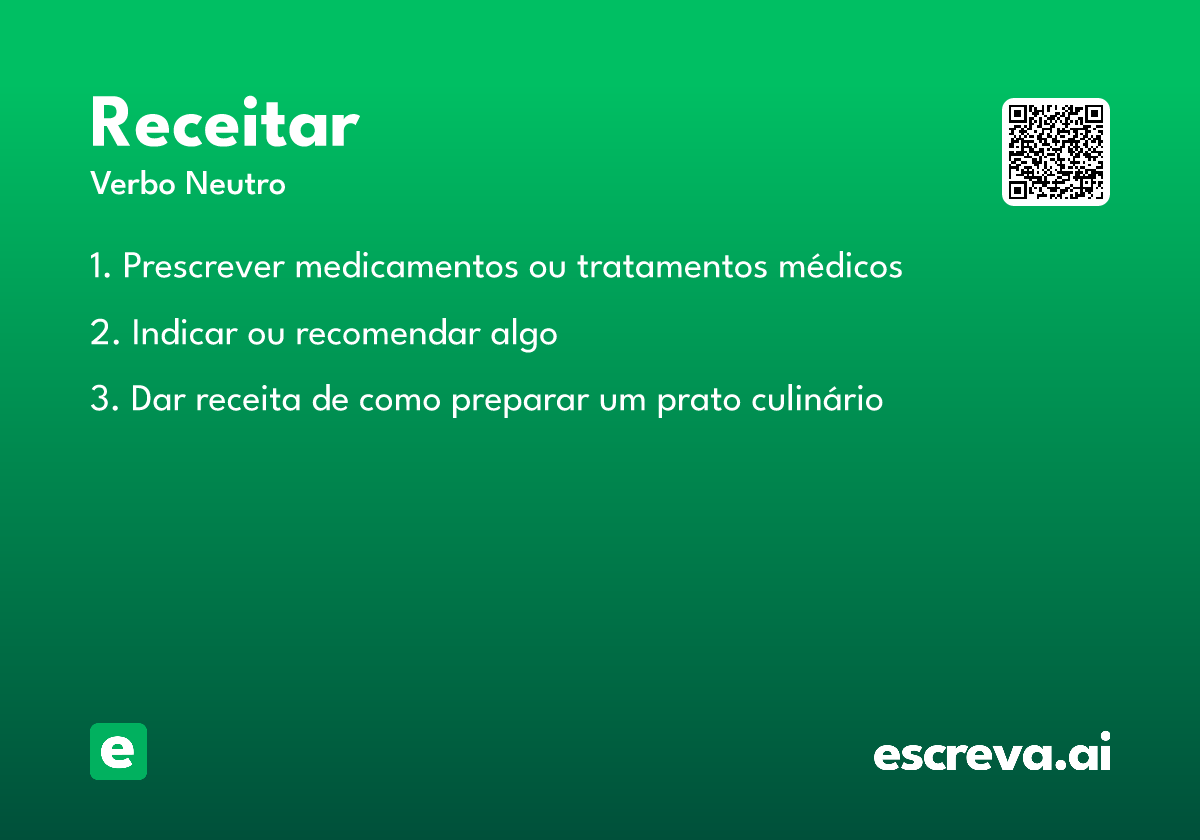 receitar