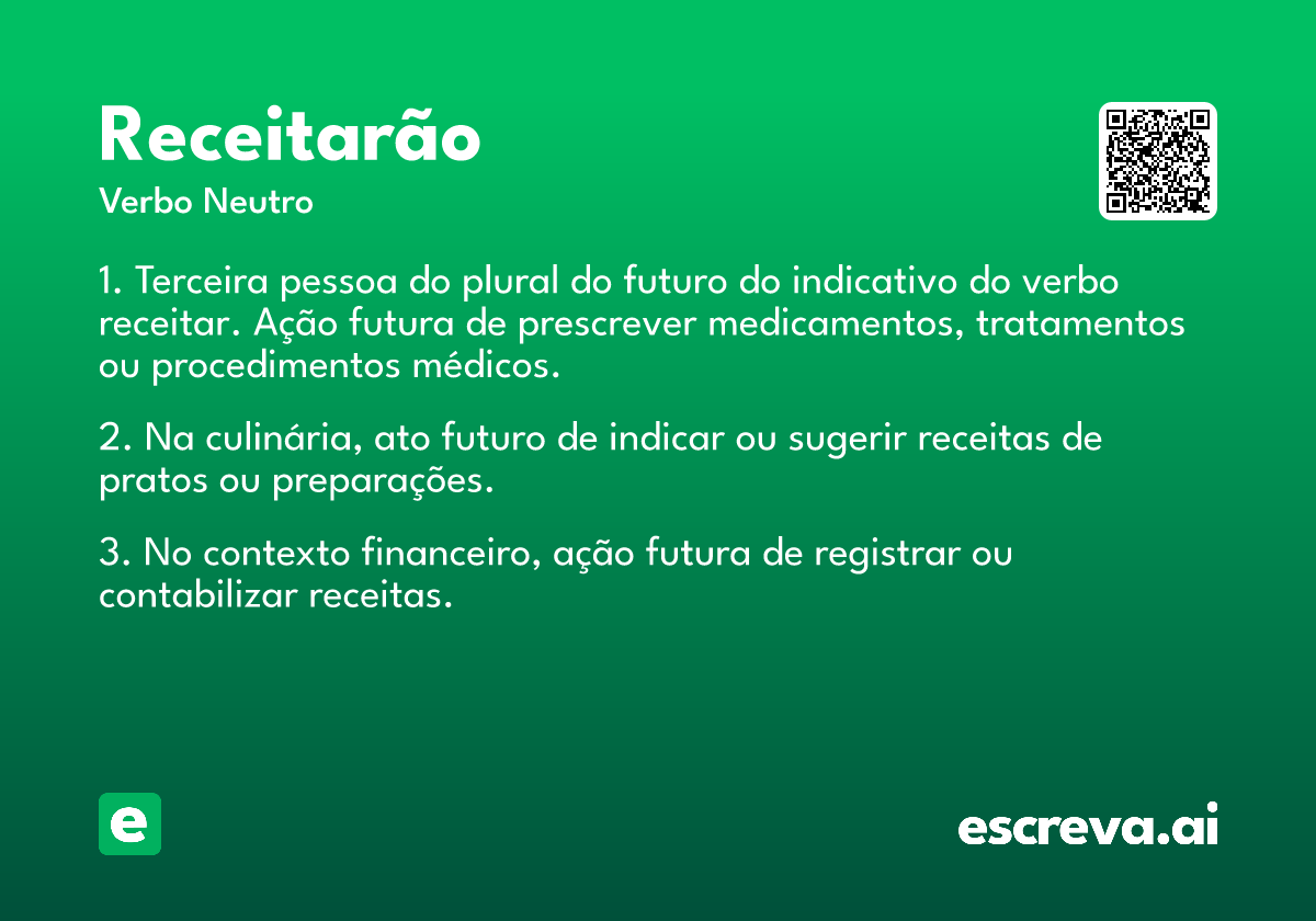 receitarão