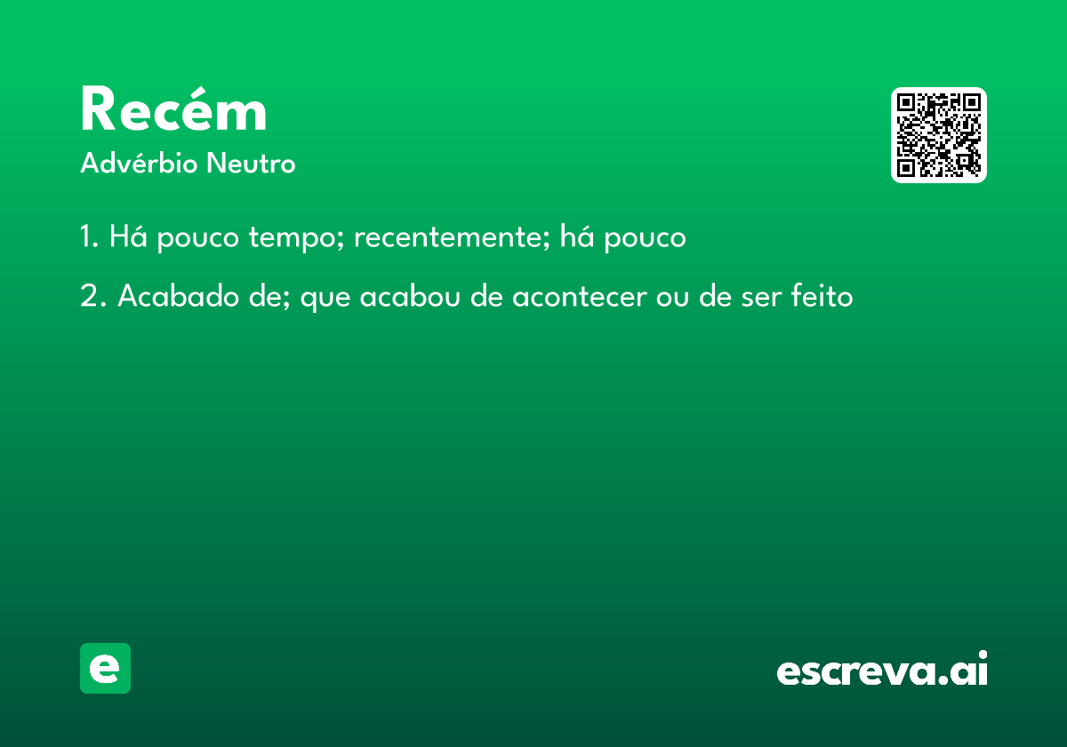 recém