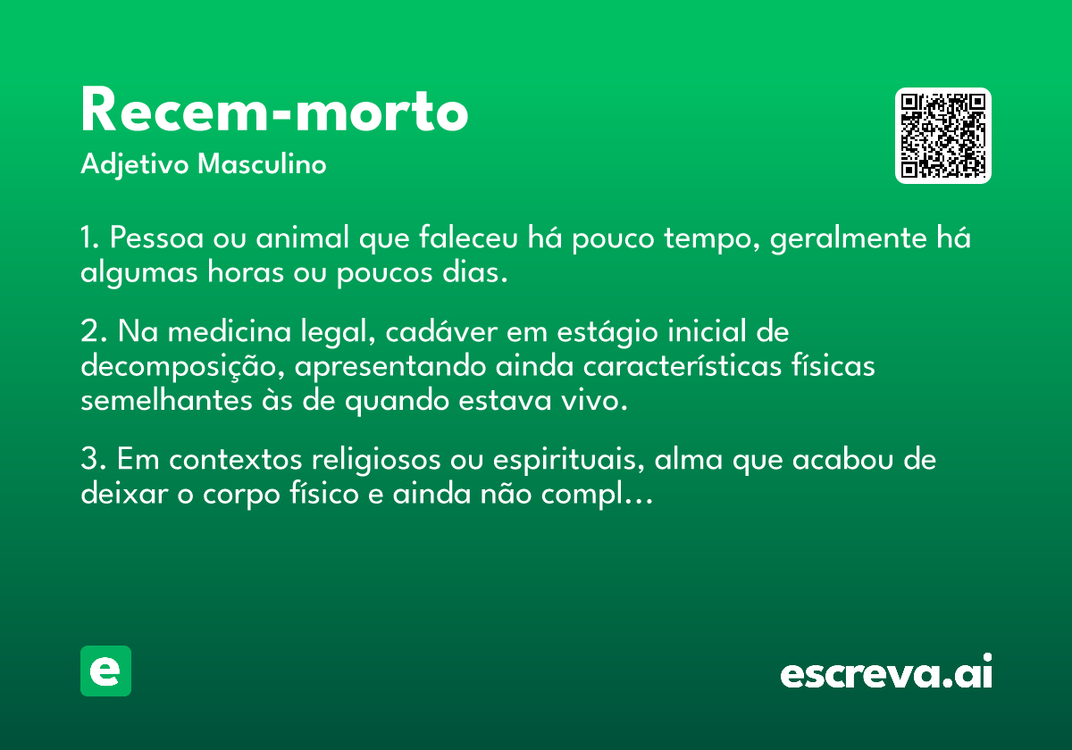 recem-morto