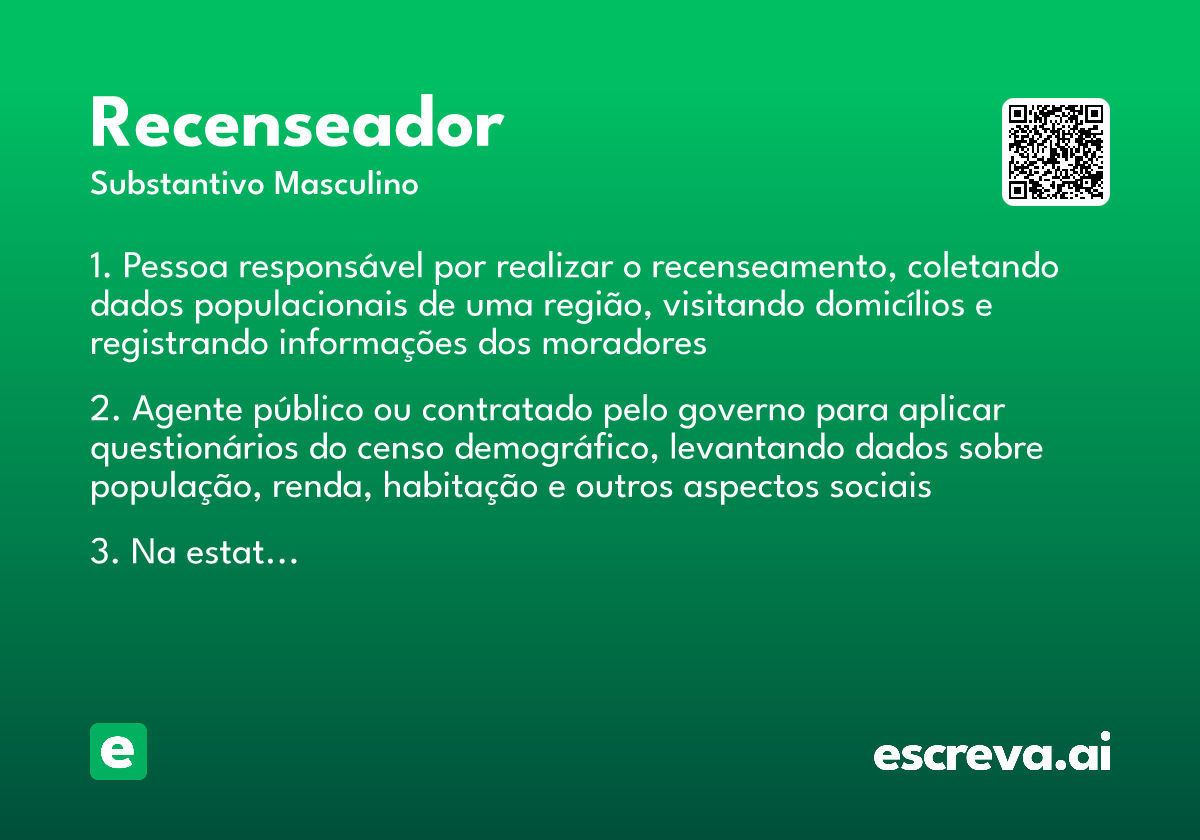 recenseador