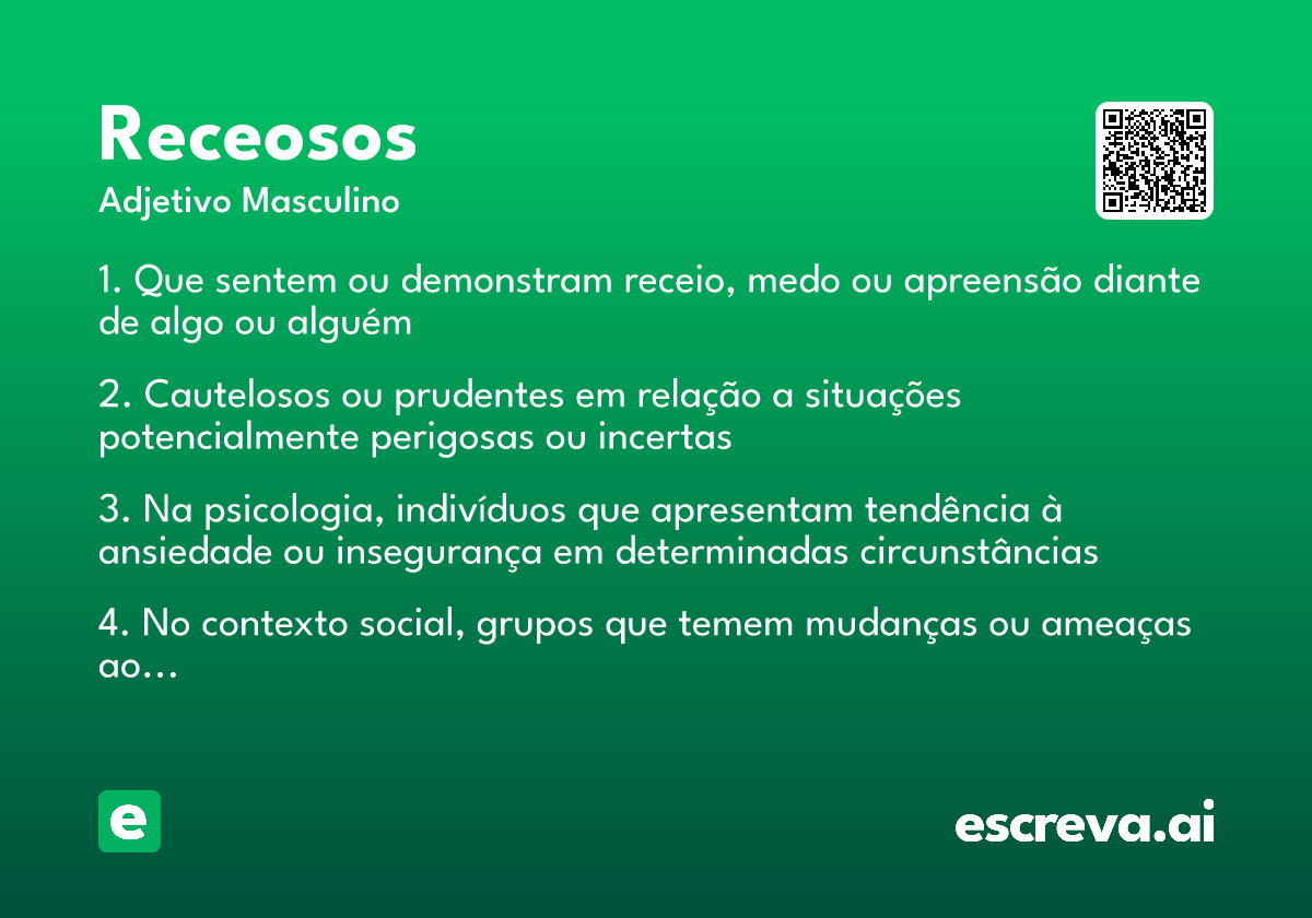 receosos