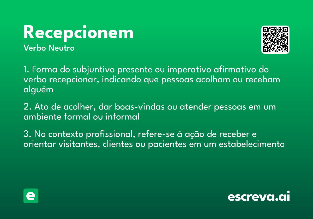 recepcionem