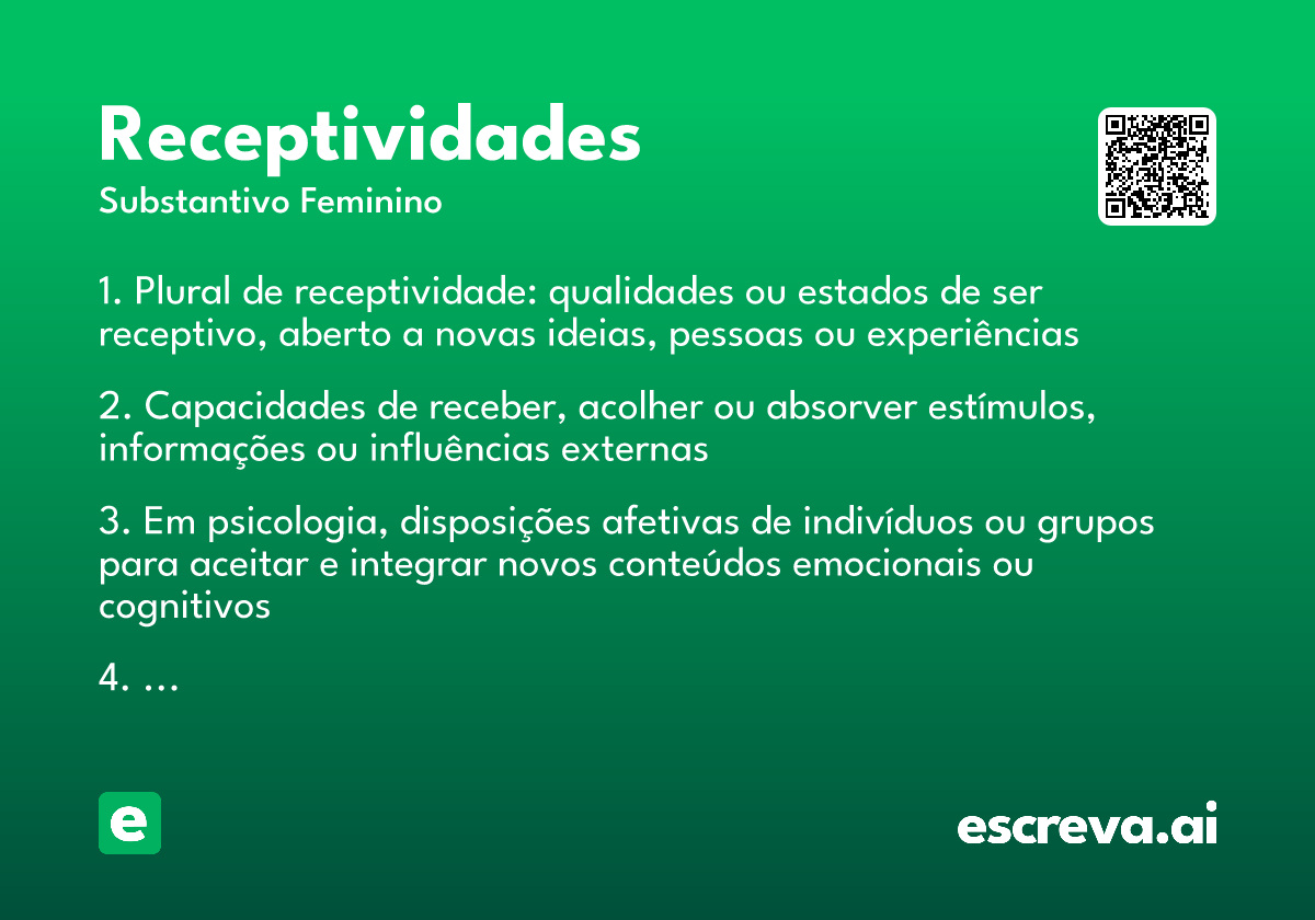receptividades