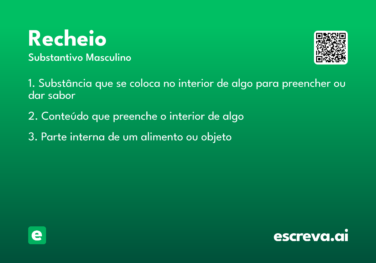 recheio