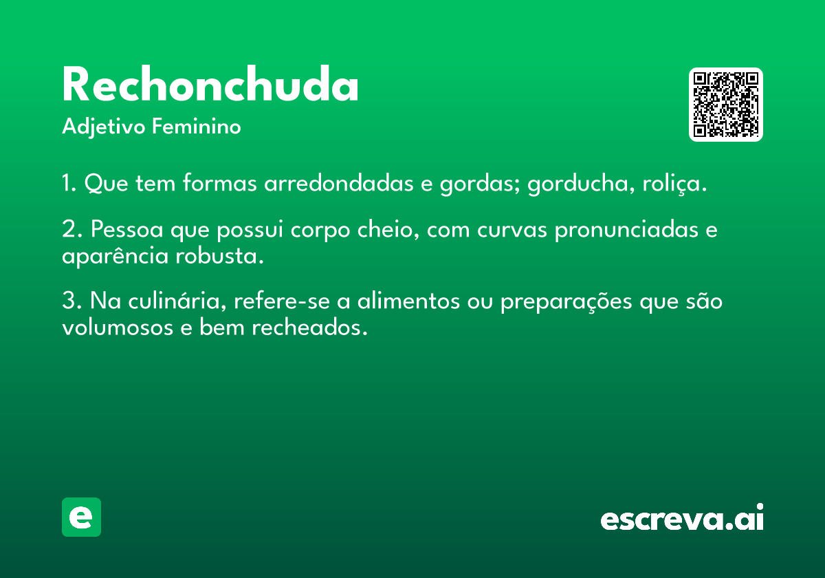 rechonchuda