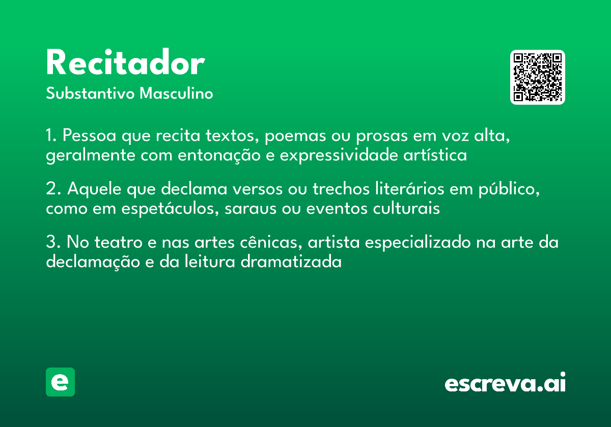 recitador