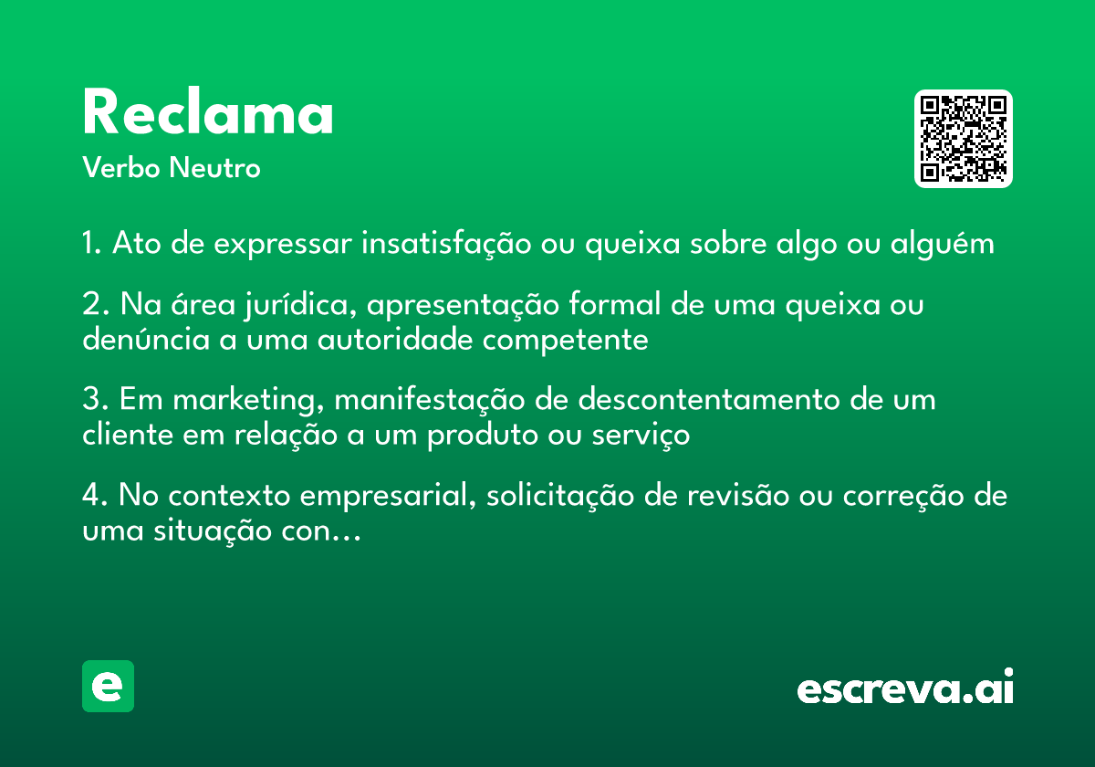 reclama