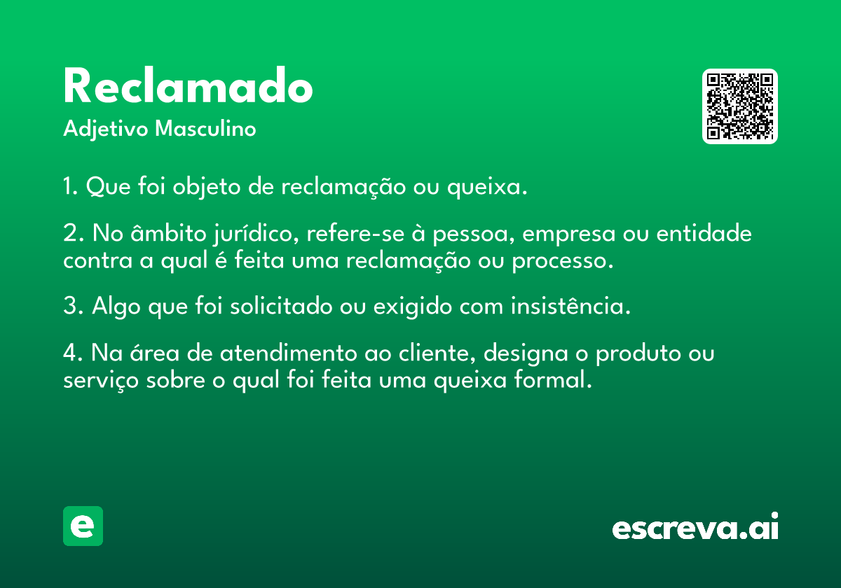 reclamado