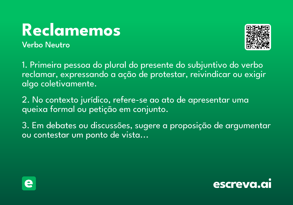 reclamemos