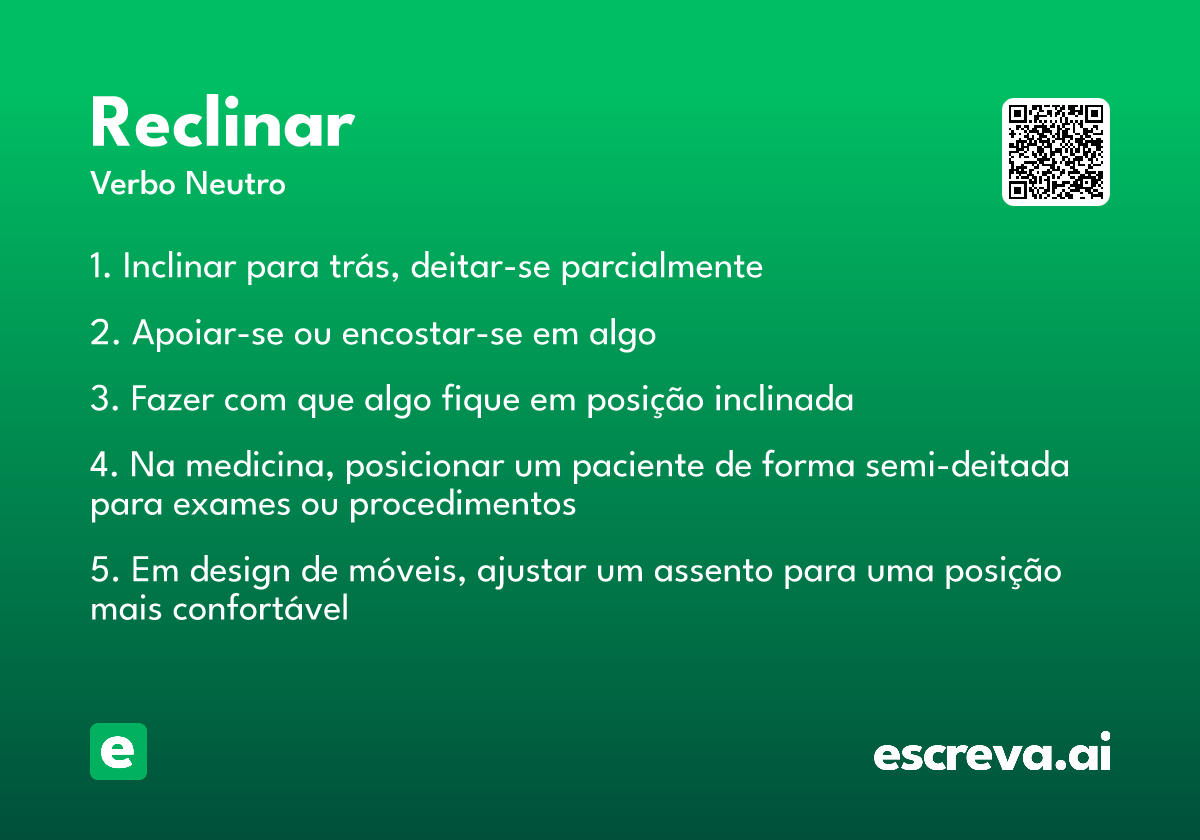 reclinar