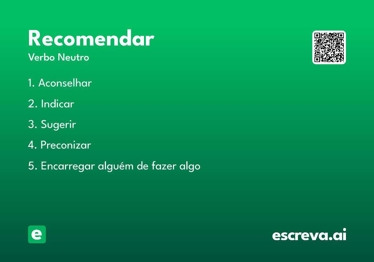 recomendar