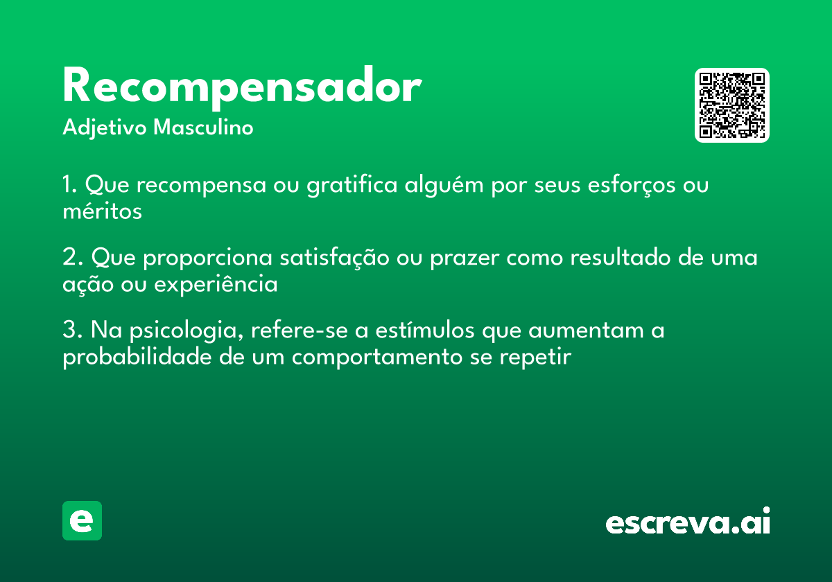 recompensador