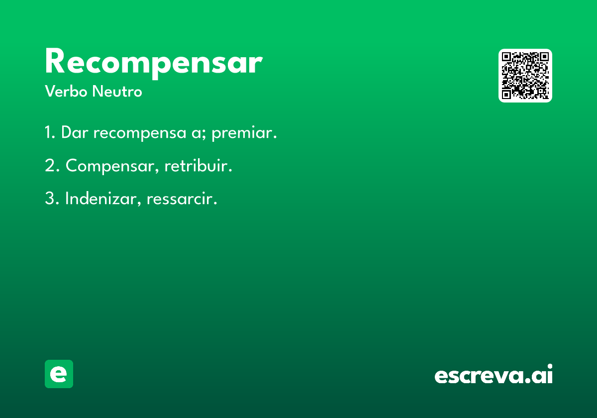 recompensar