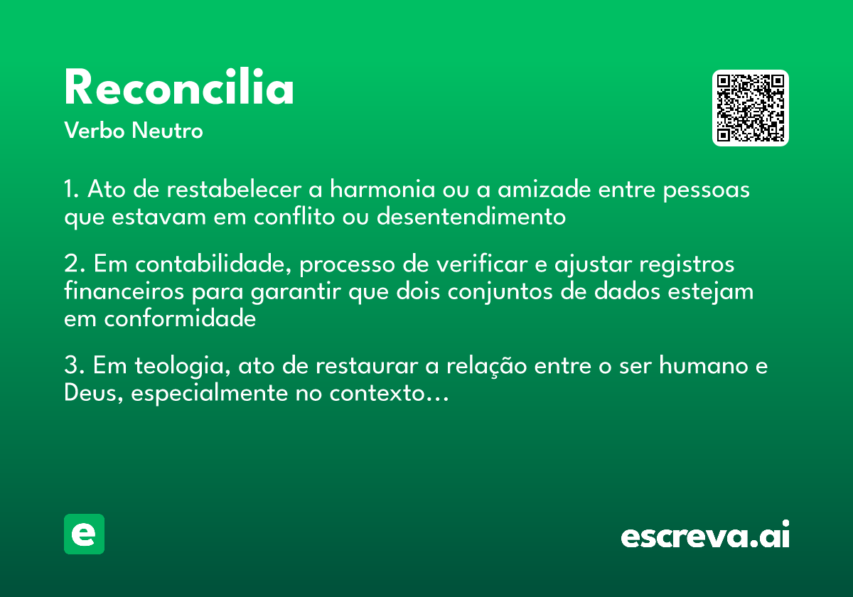 reconcilia