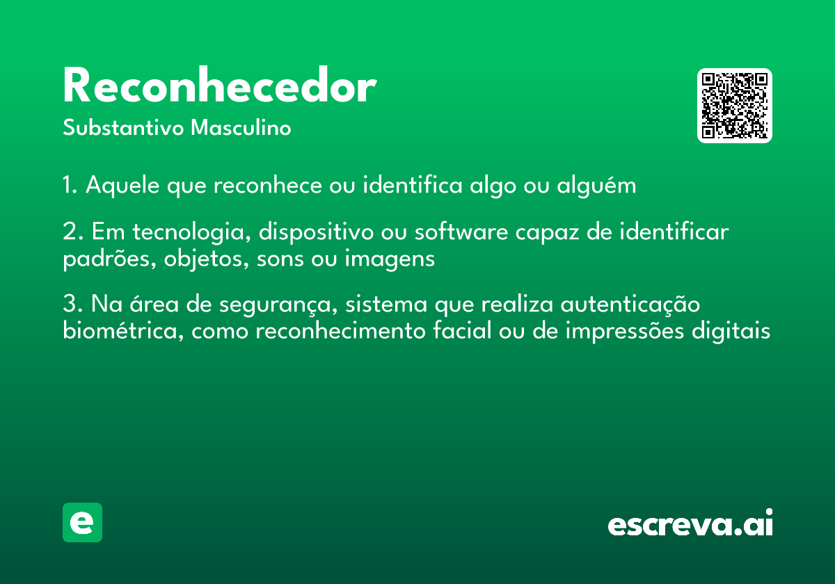 reconhecedor