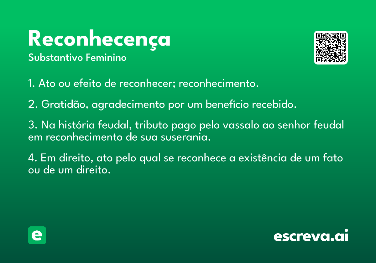 reconhecença