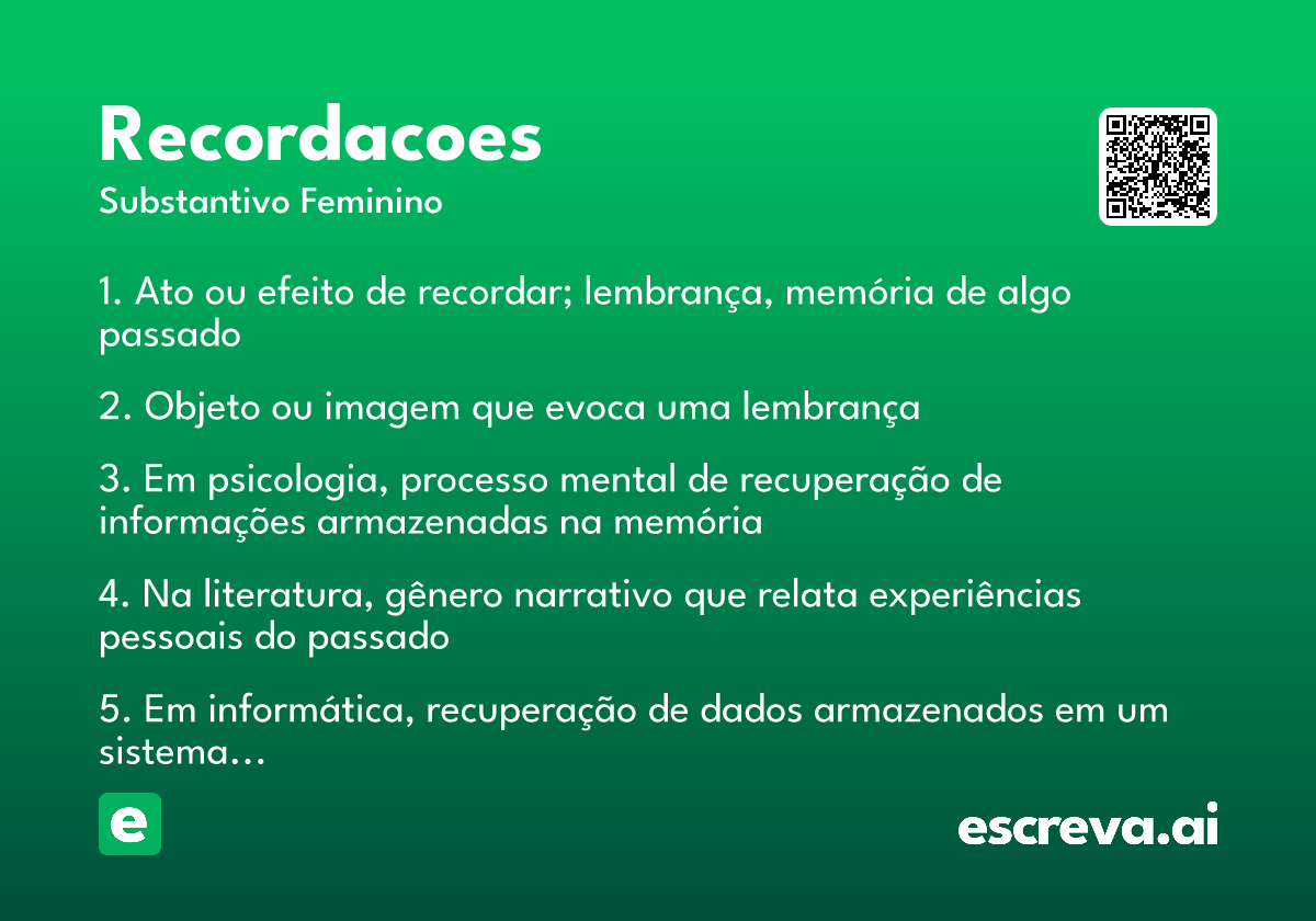 recordacoes
