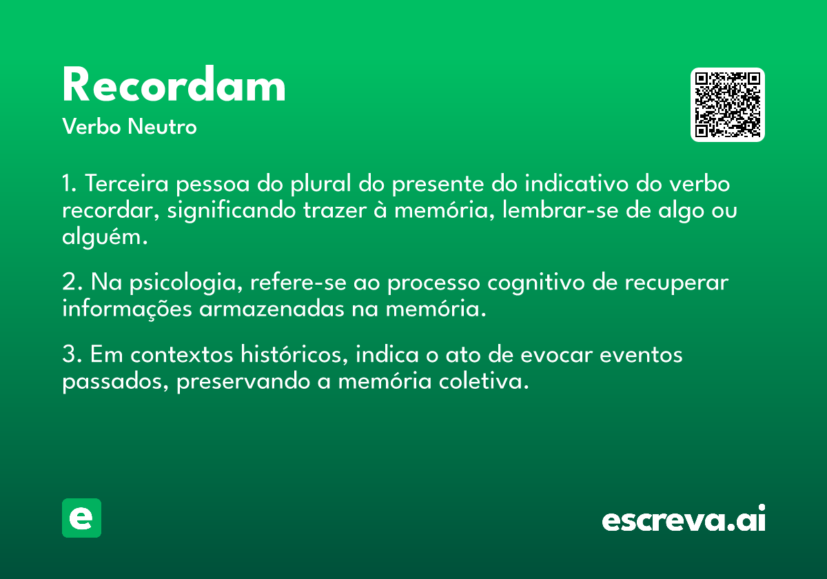recordam
