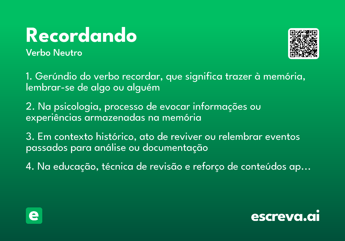 recordando