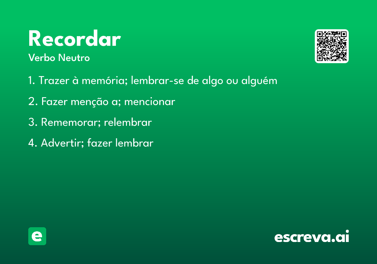 recordar