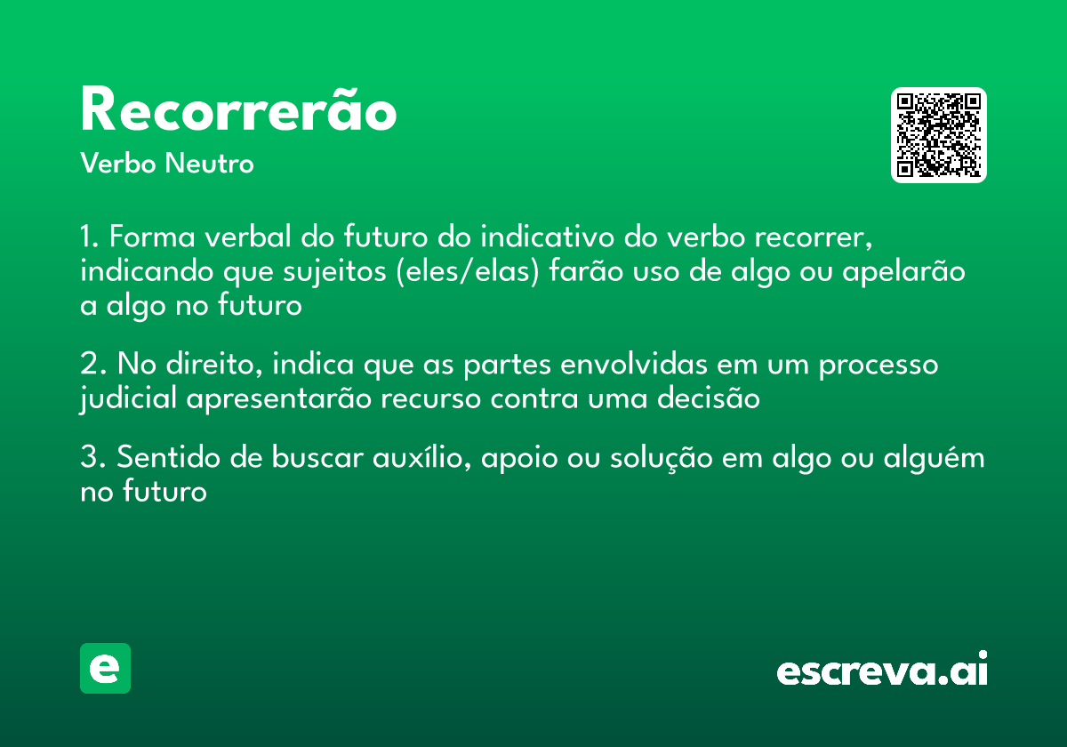 recorrerão