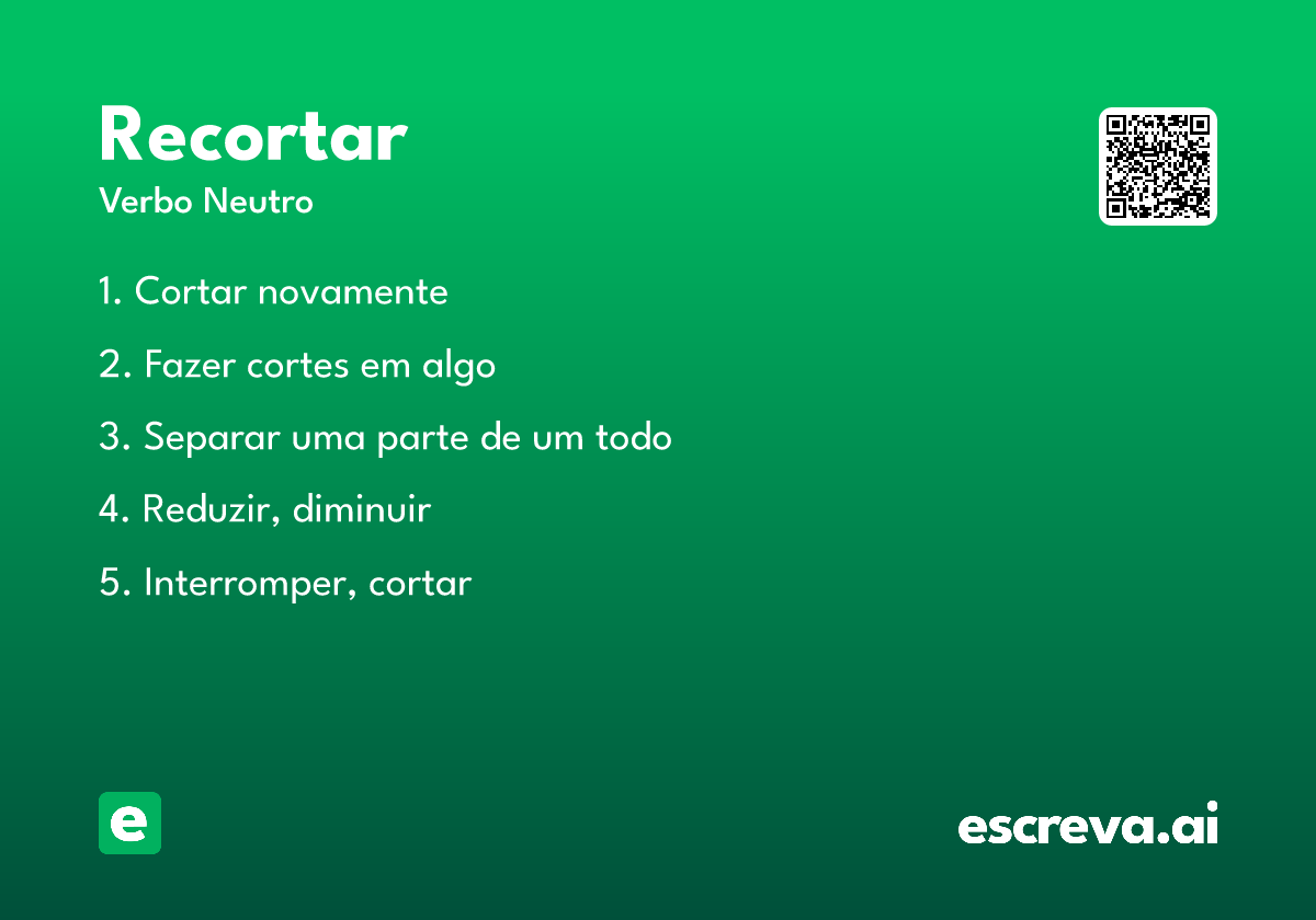 recortar
