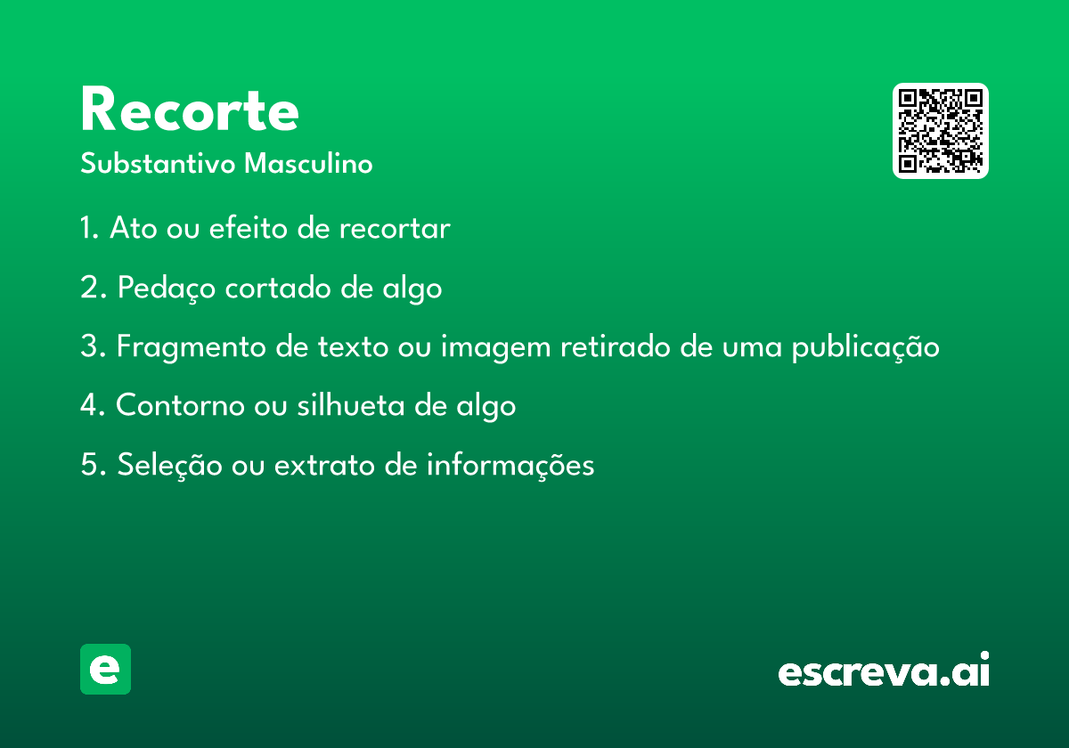 recorte