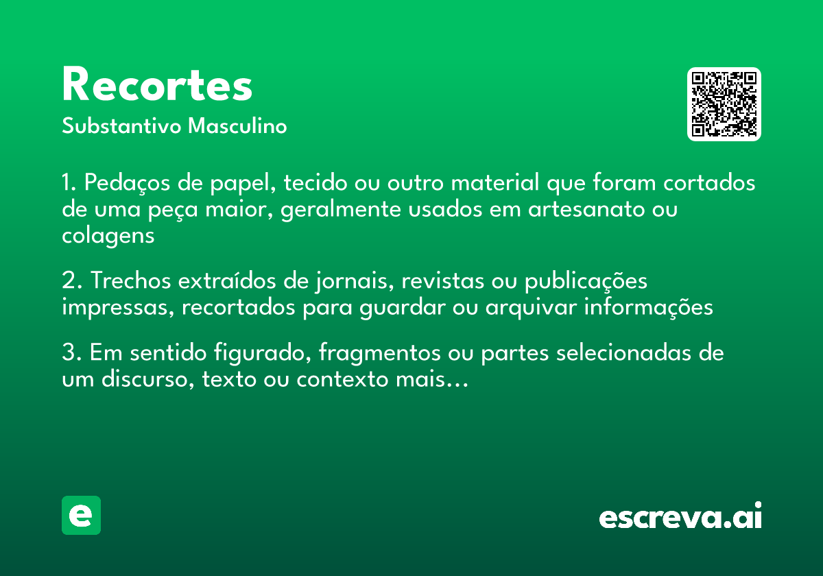 recortes