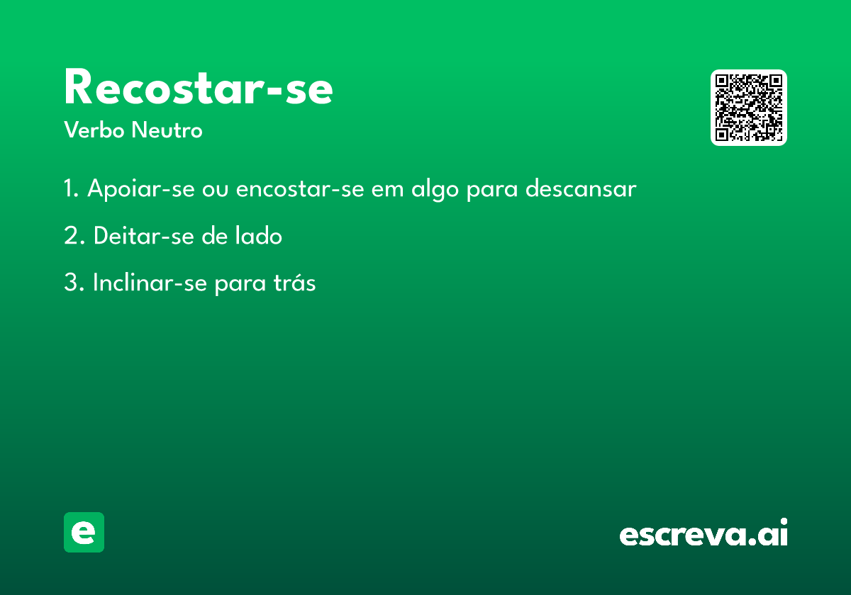 recostar-se