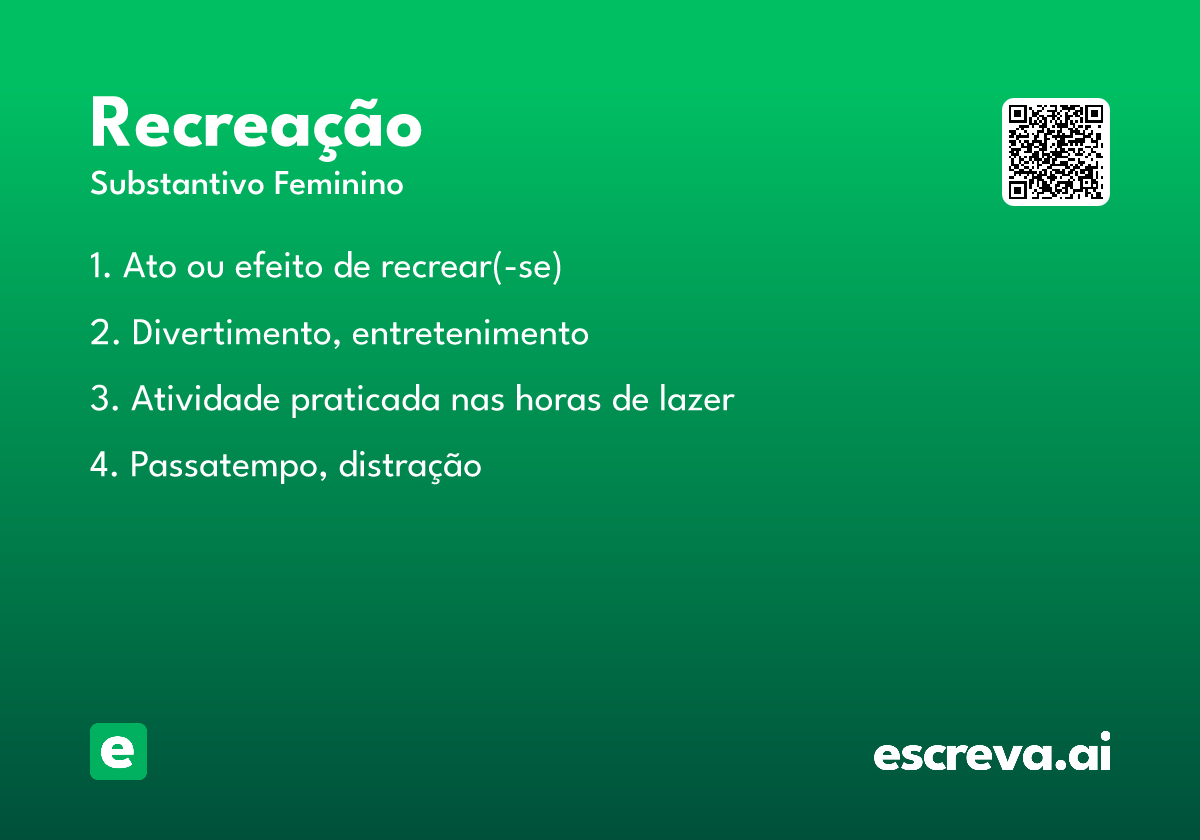 recreação