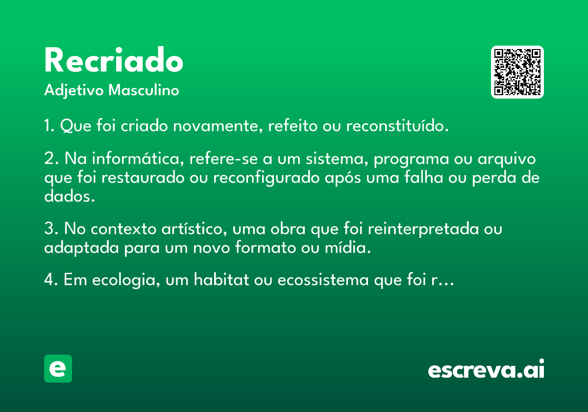 recriado