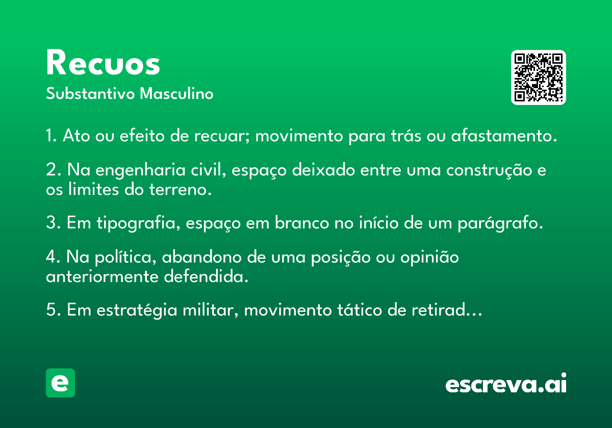 recuos