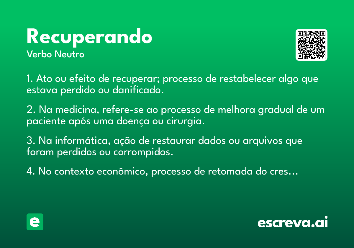 recuperando