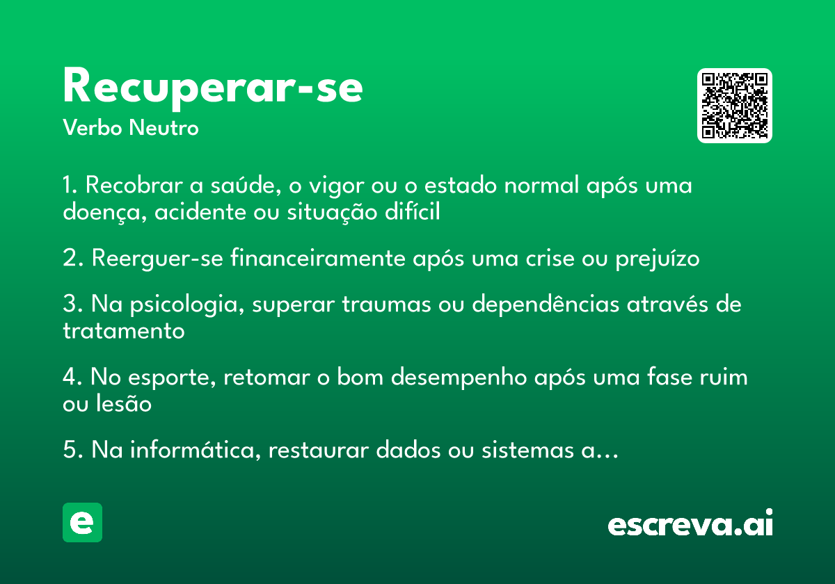 recuperar-se