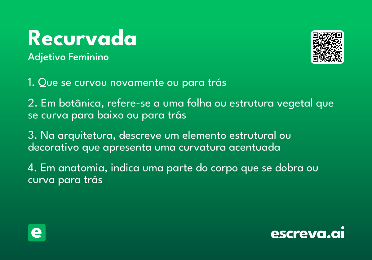 recurvada
