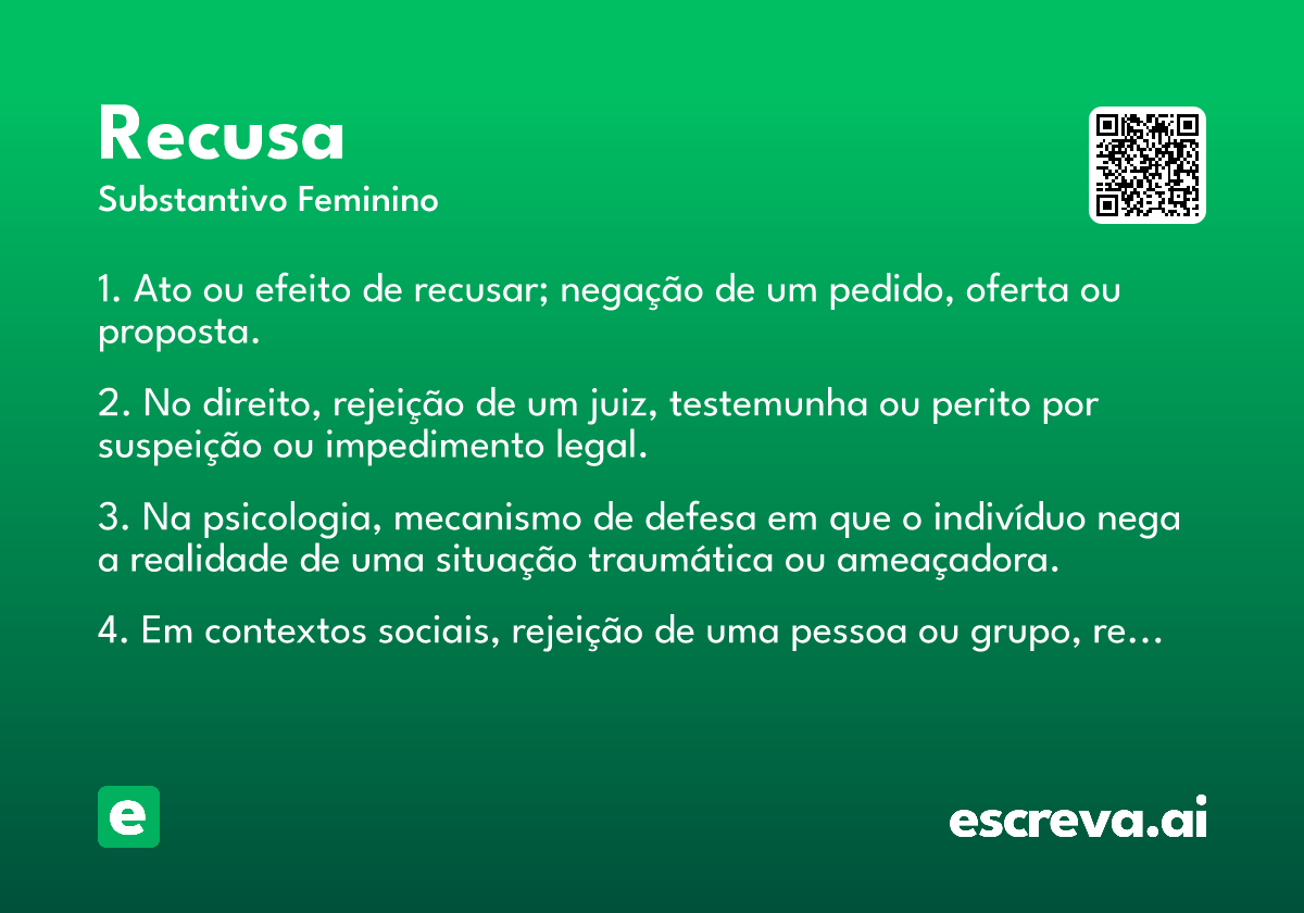 recusa