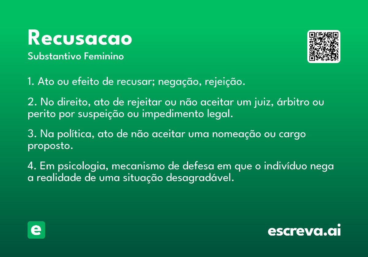 recusacao