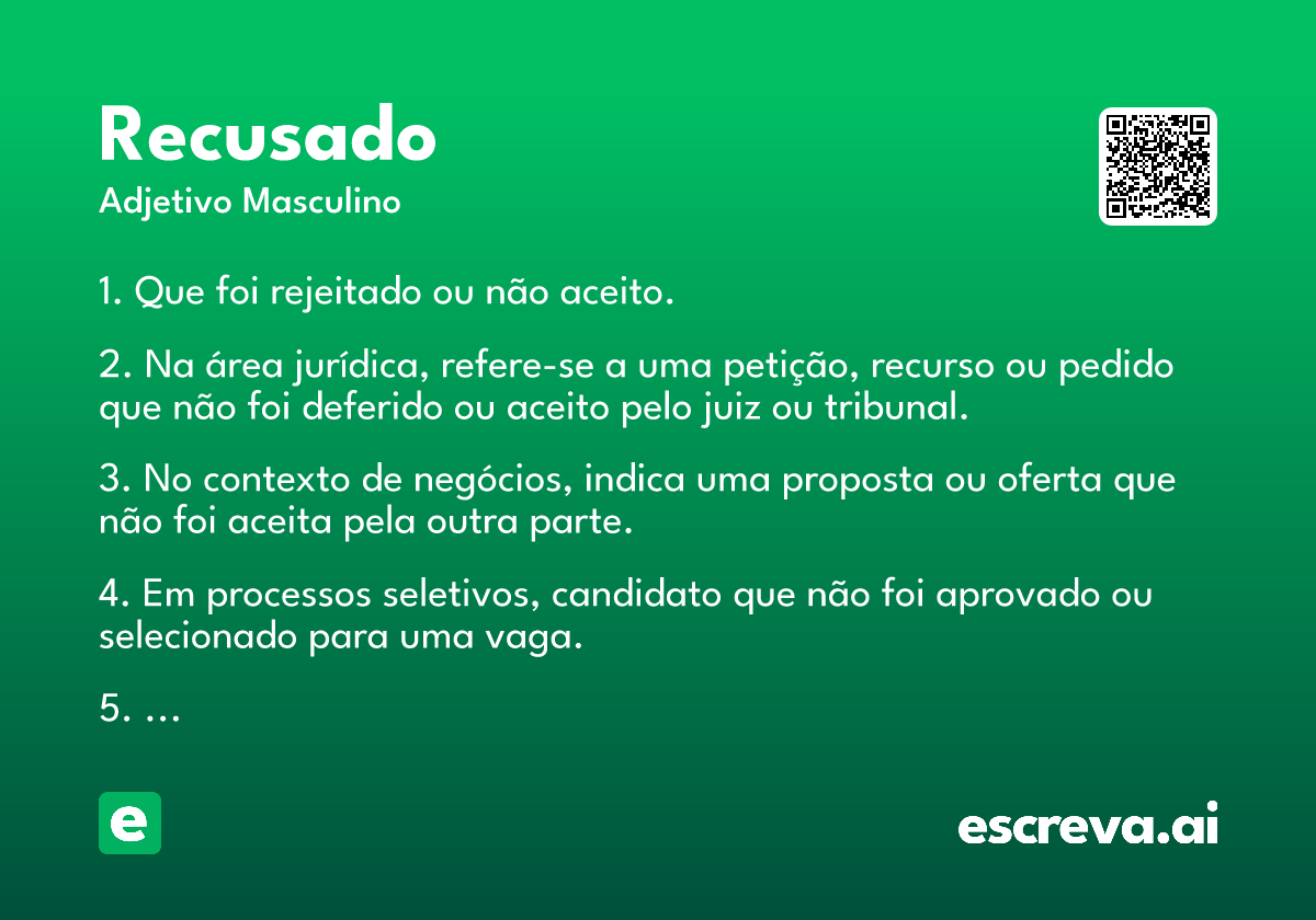 recusado