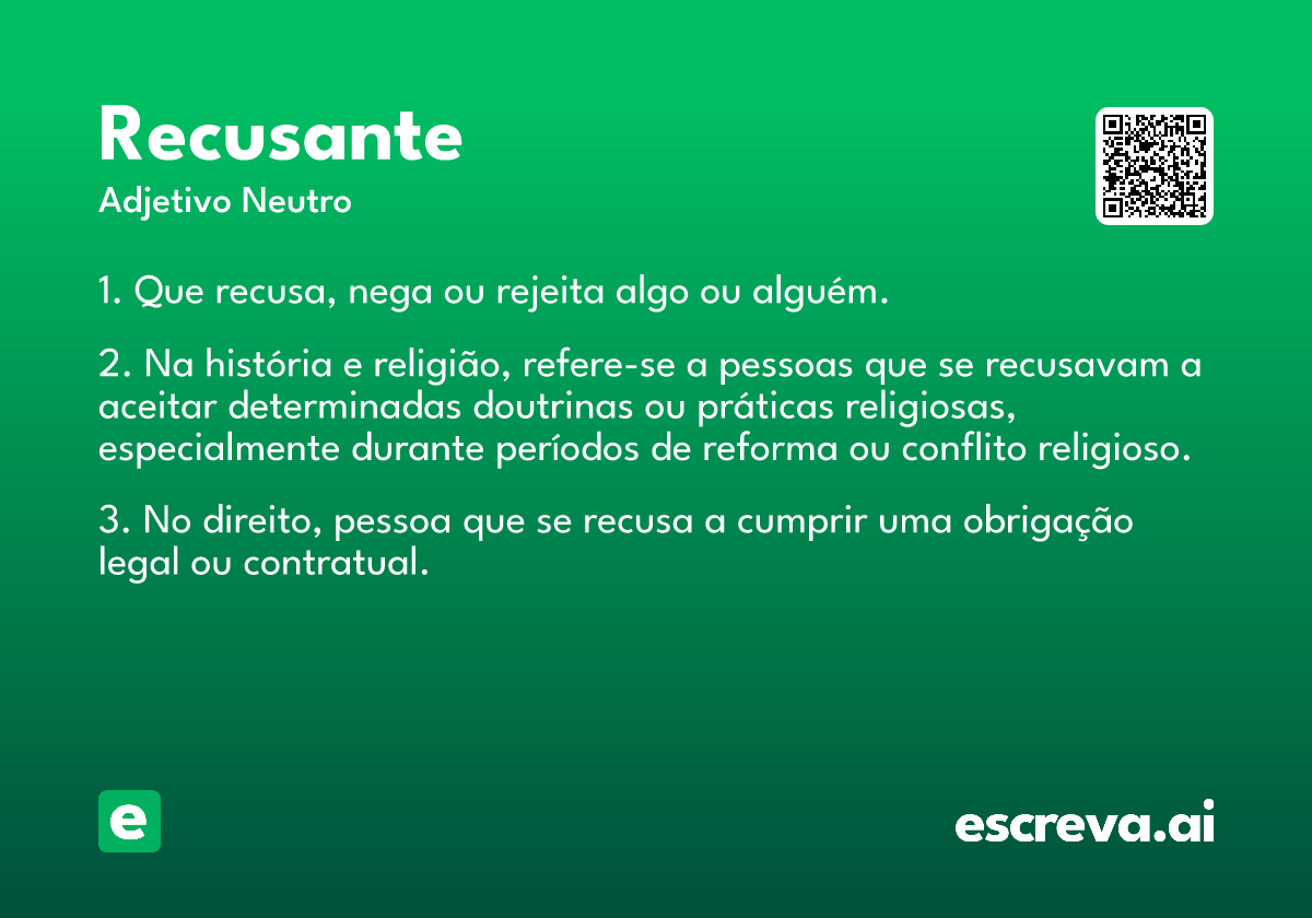 recusante