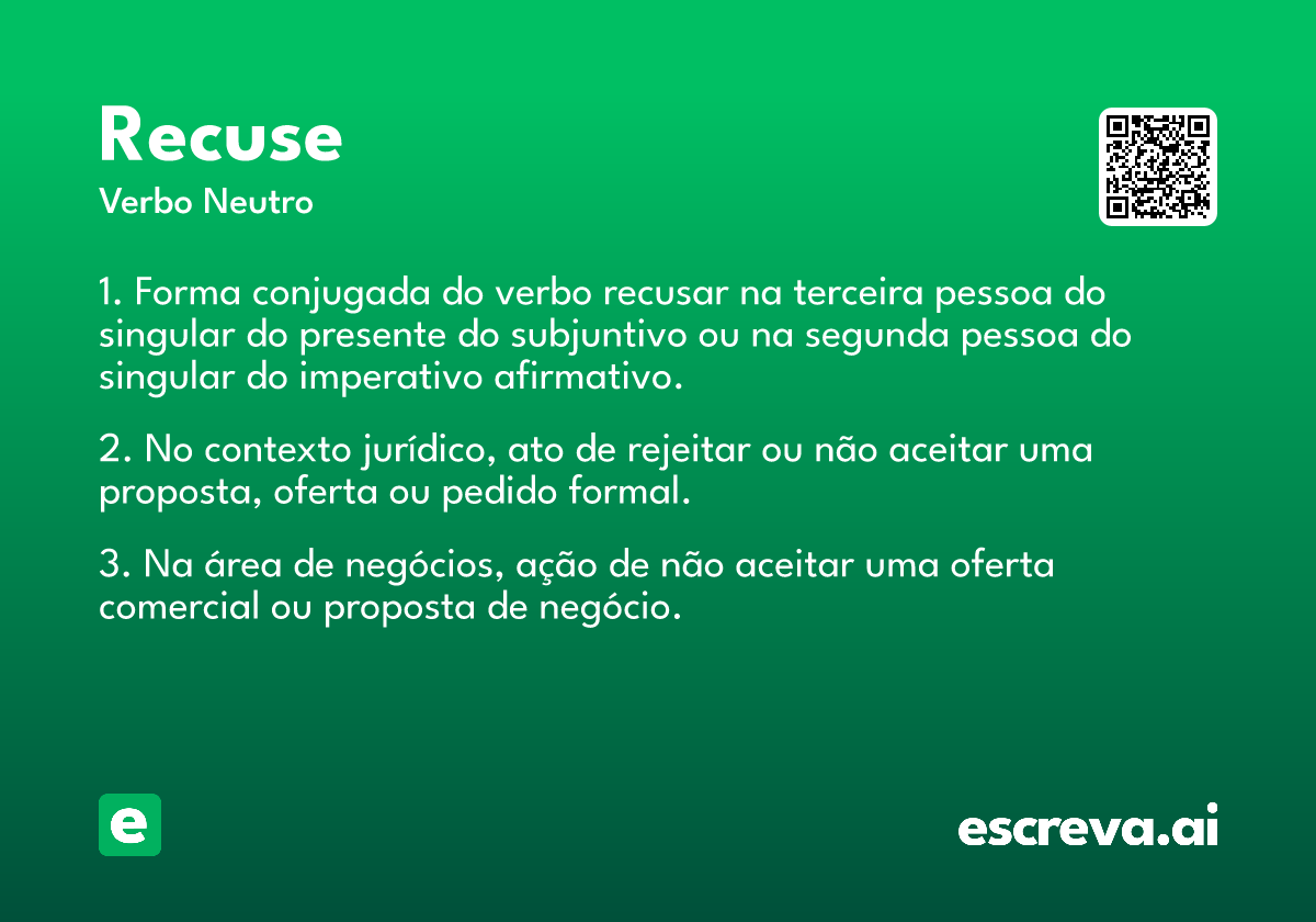 recuse