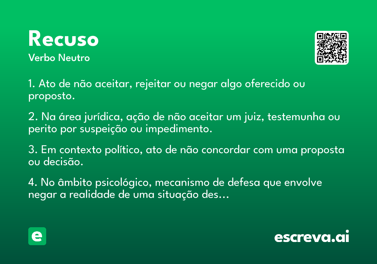 recuso