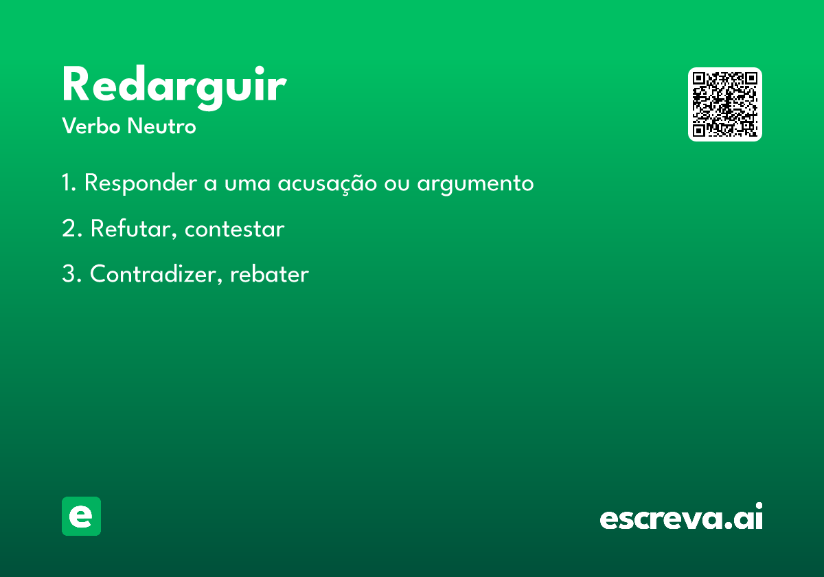 redarguir