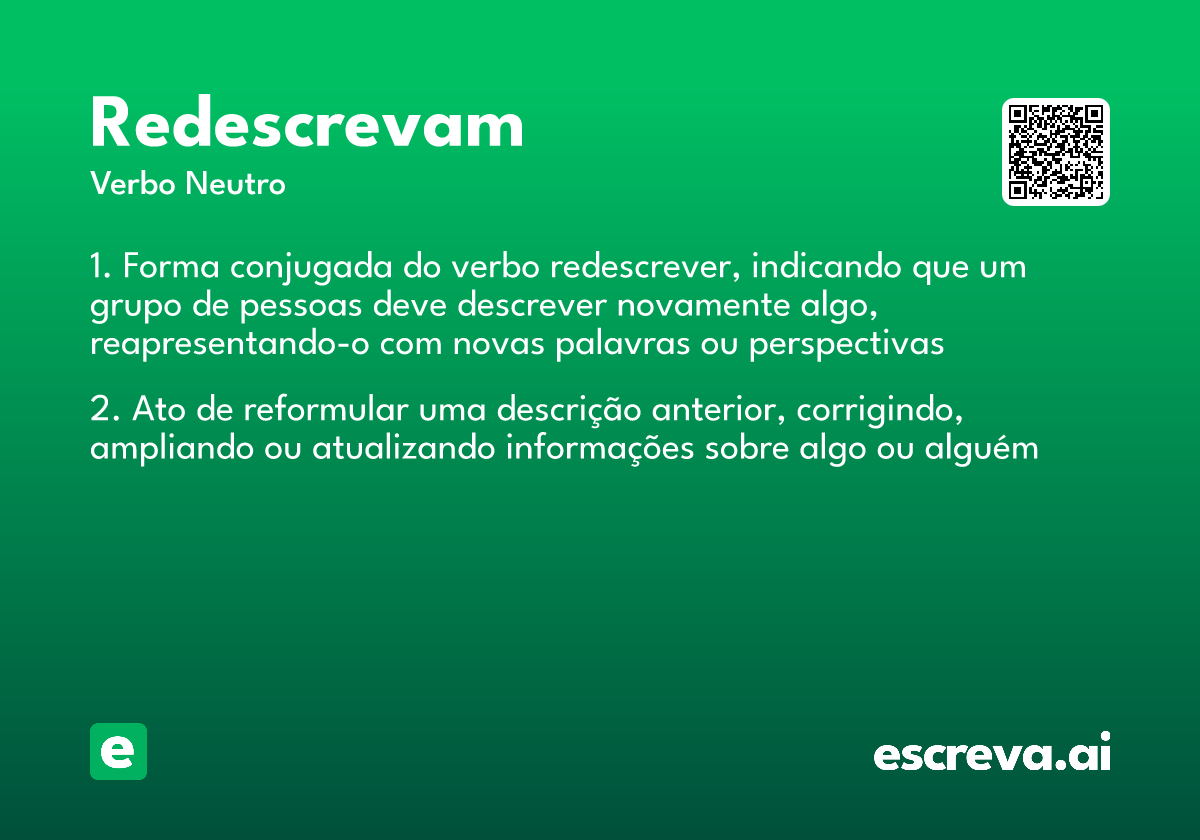 redescrevam