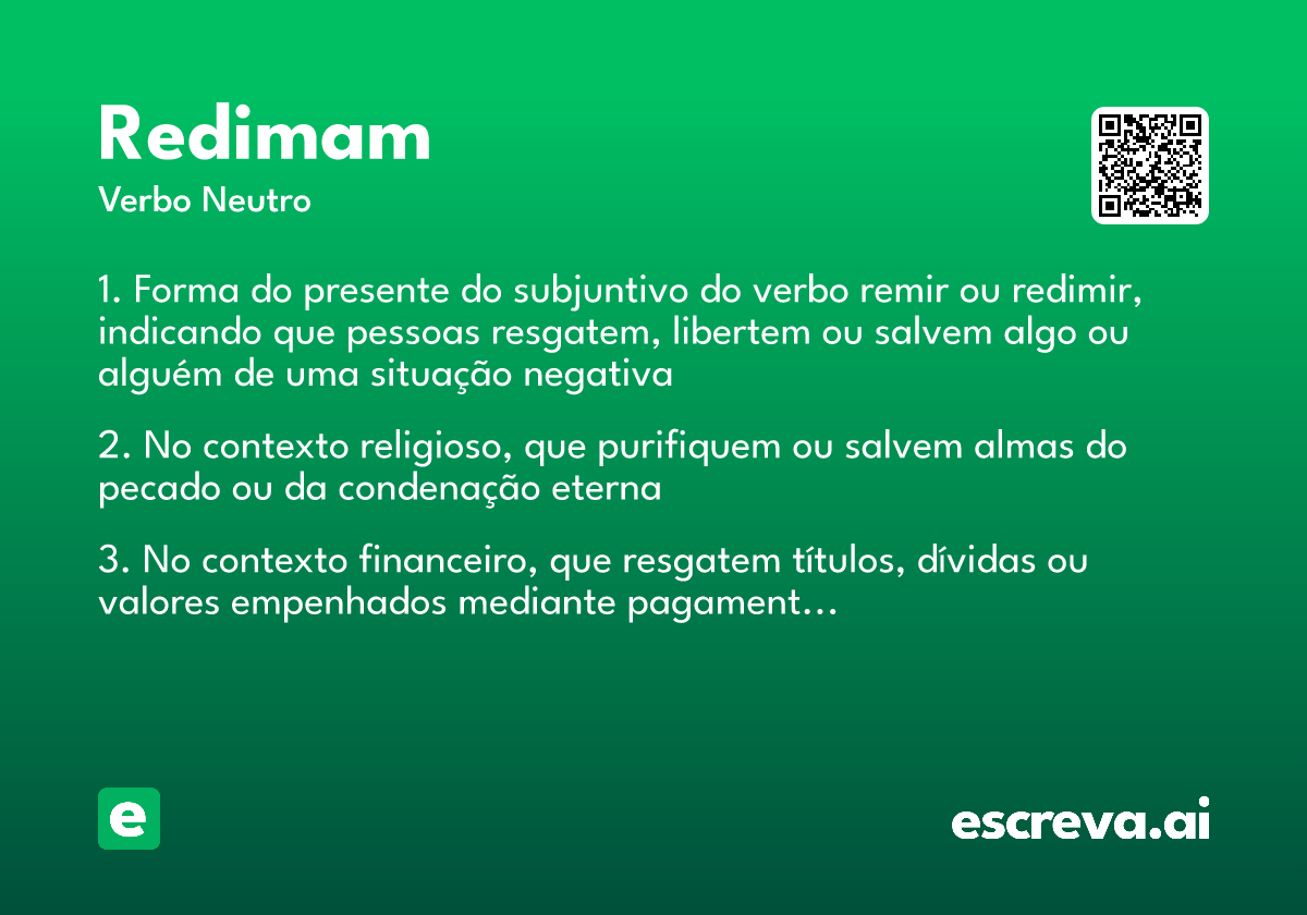 redimam