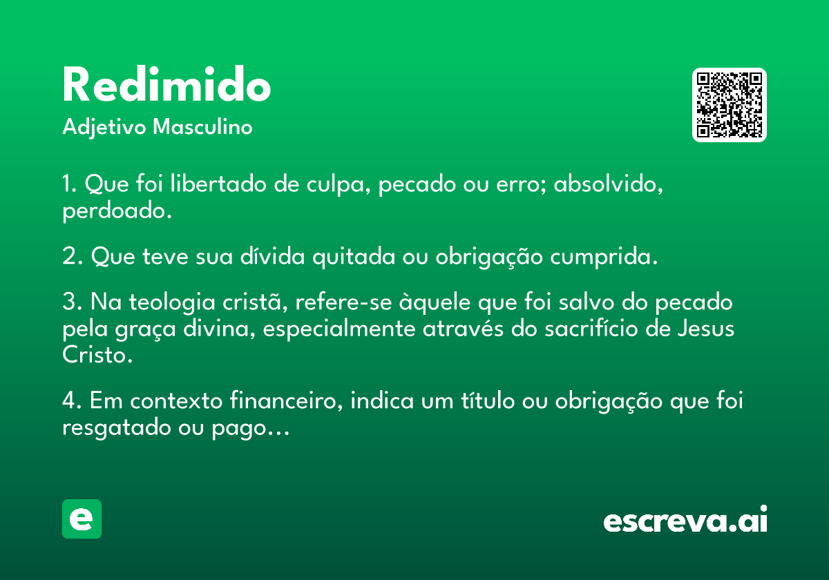 redimido