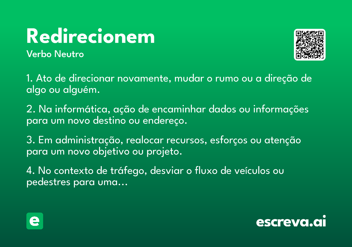 redirecionem