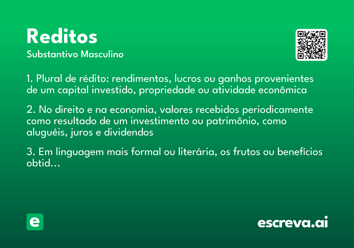 reditos