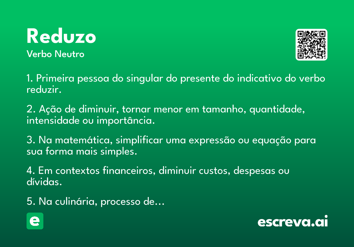 reduzo